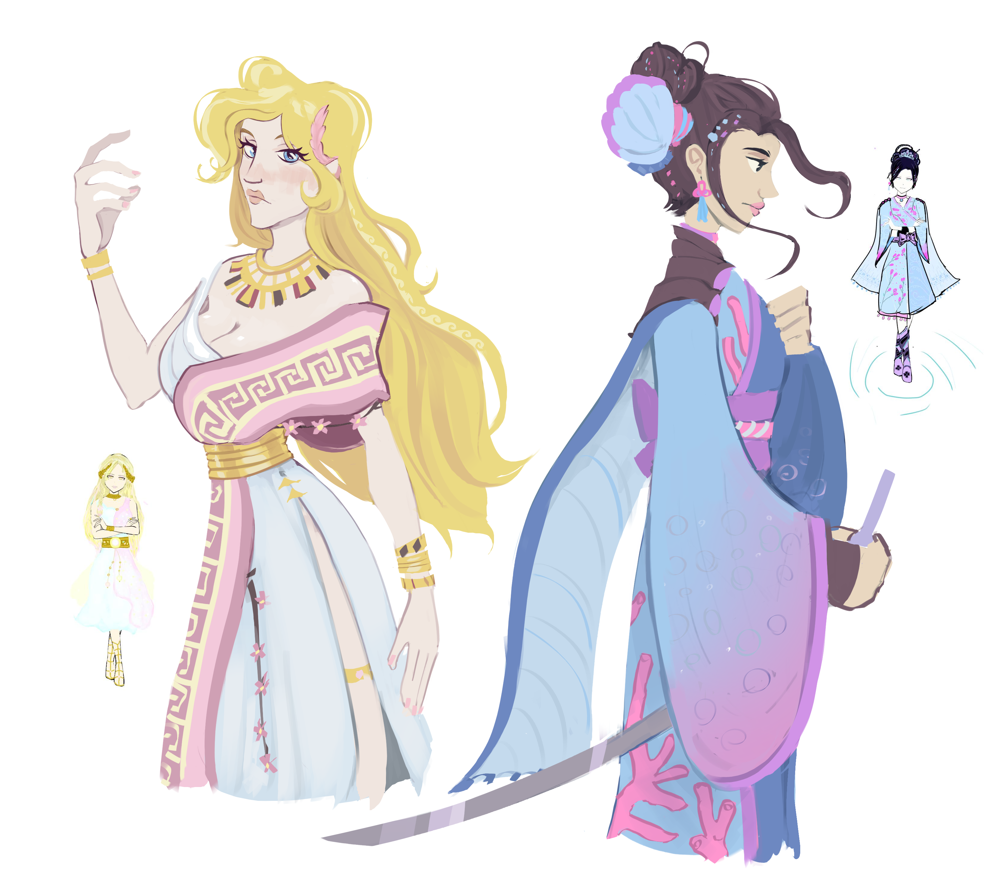 Концепт персонажей на заказ