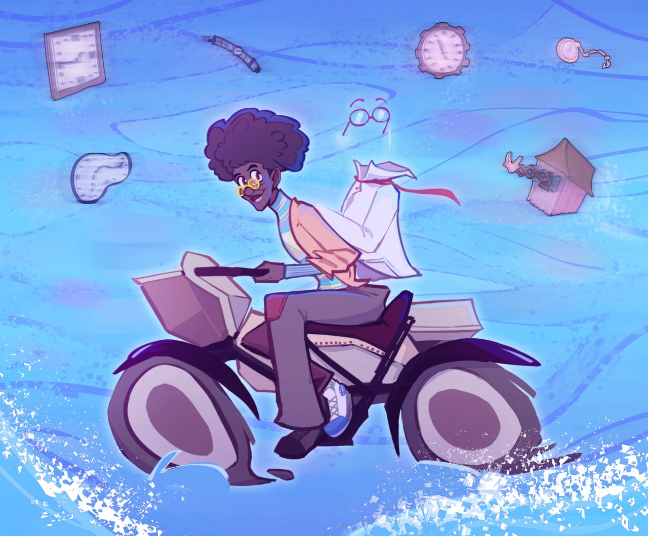 Сквозь пространство-время